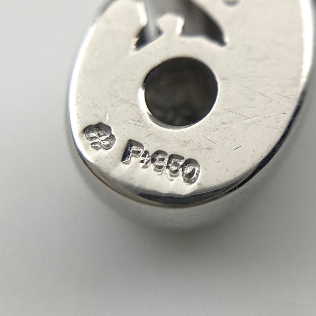 ダイヤモンド デザインネックレス プラチナ ペンダント ネックレス Pt850 ダイヤモンド レディース 【中古】nbjwl