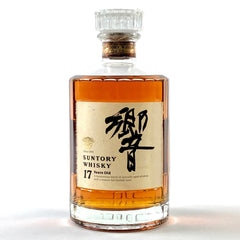 【東京都内限定お届け】サントリー SUNTORY 響 17年 裏 ゴールドラベル 700ml 国産ウイスキー 【古酒】