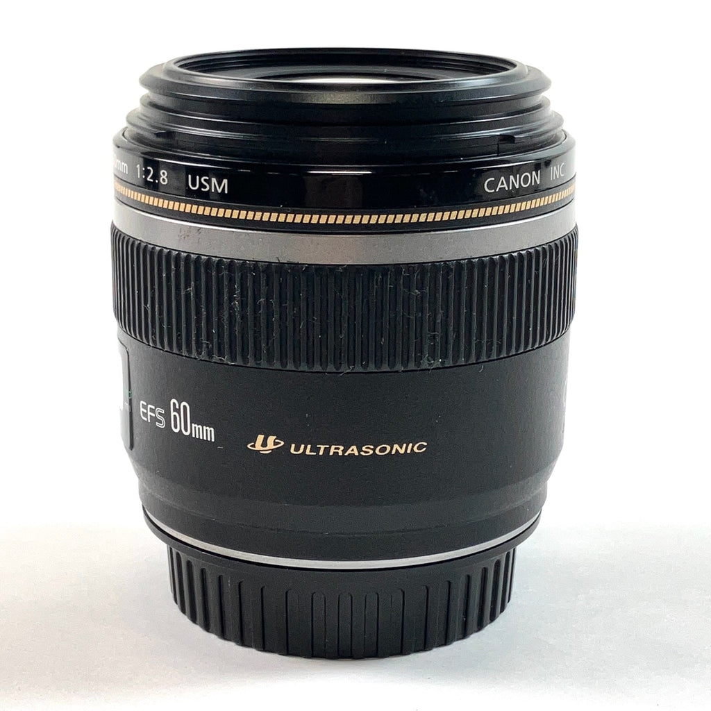 キヤノン Canon EF-S 60mm F2.8 MACRO USM 一眼カメラ用レンズ（オートフォーカス） 【中古】