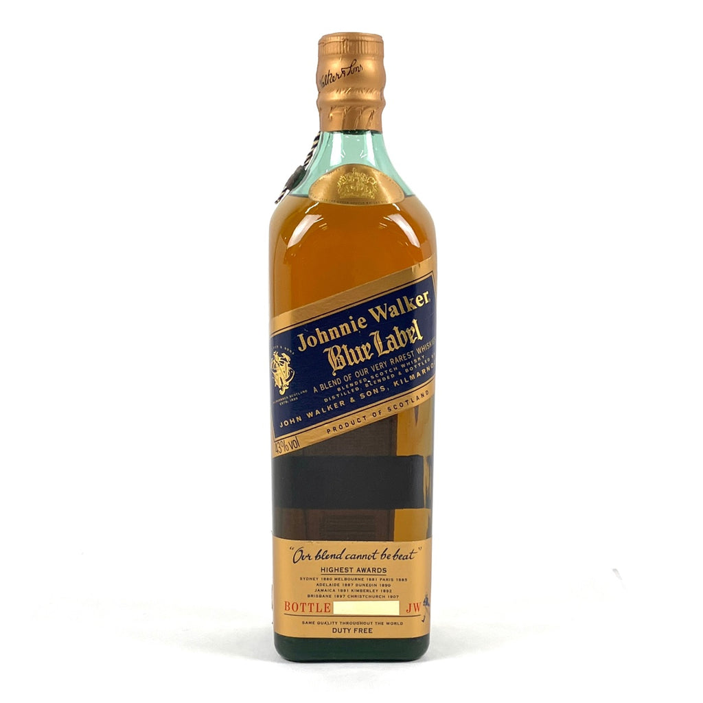 ジョニーウォーカー JOHNNIE WALKER ブルーラベル 750ml スコッチウイスキー ブレンデッド 【古酒】