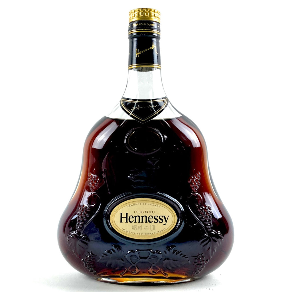 バイセル公式】ヘネシー Hennessy XO 金キャップ クリアボトル 1000ml ブランデー コニャック 【古酒】 - バイセルブランシェ