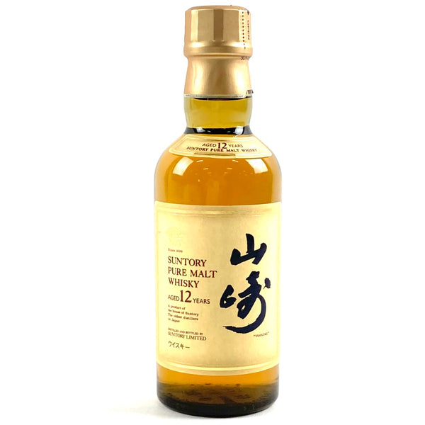 【バイセル公式】【東京都内限定お届け】 サントリー SUNTORY 山崎 12年 ピュアモルト 金花 180ml 国産ウイスキー 【古酒】 -  バイセルブランシェ