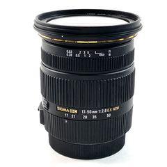 シグマ SIGMA 17-50mm F2.8 EX DC OS HSM (キヤノンEF用) 一眼カメラ用レンズ（オートフォーカス） 【中古】