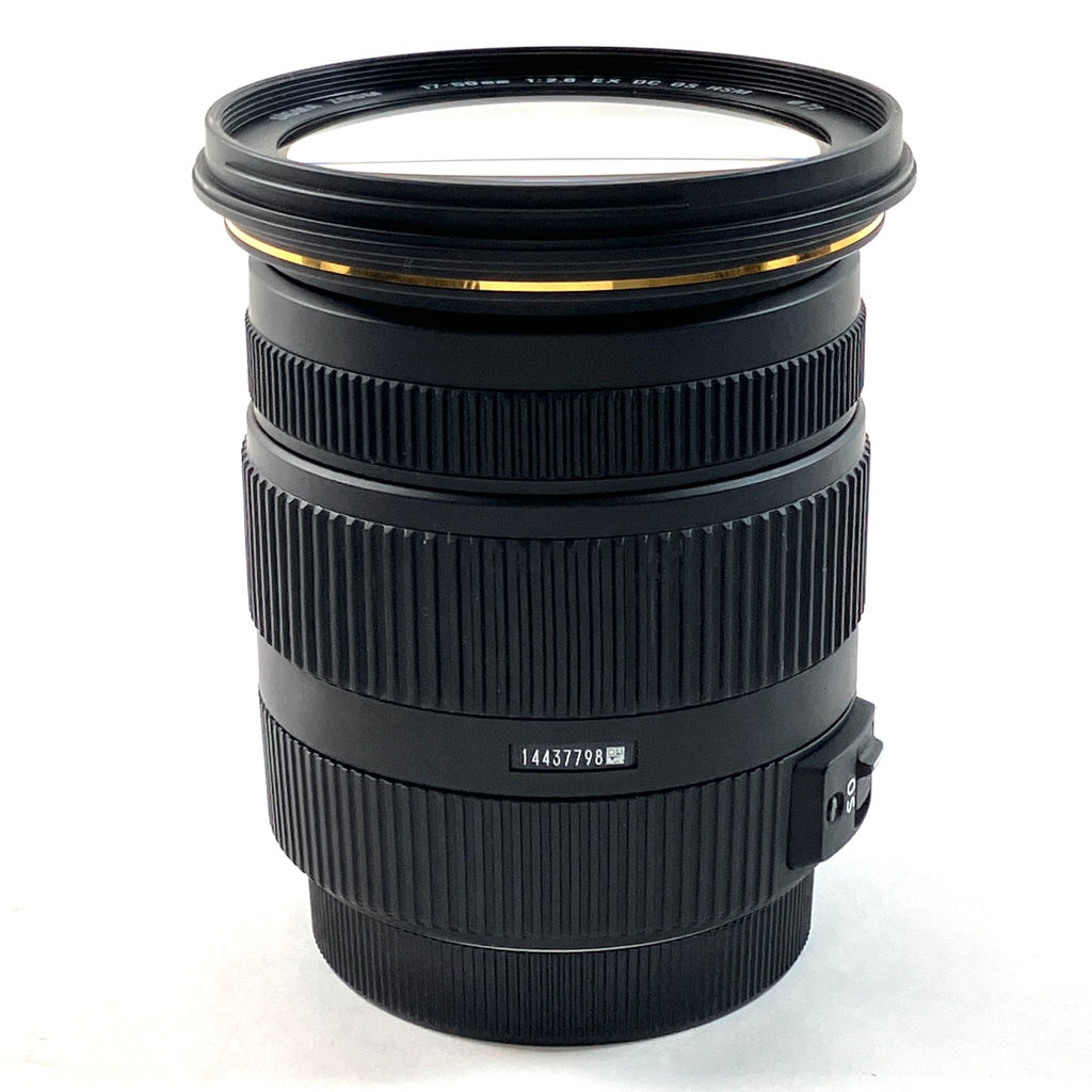 シグマ SIGMA 17-50mm F2.8 EX DC OS HSM (キヤノンEF用) 一眼カメラ用レンズ（オートフォーカス） 【中古】