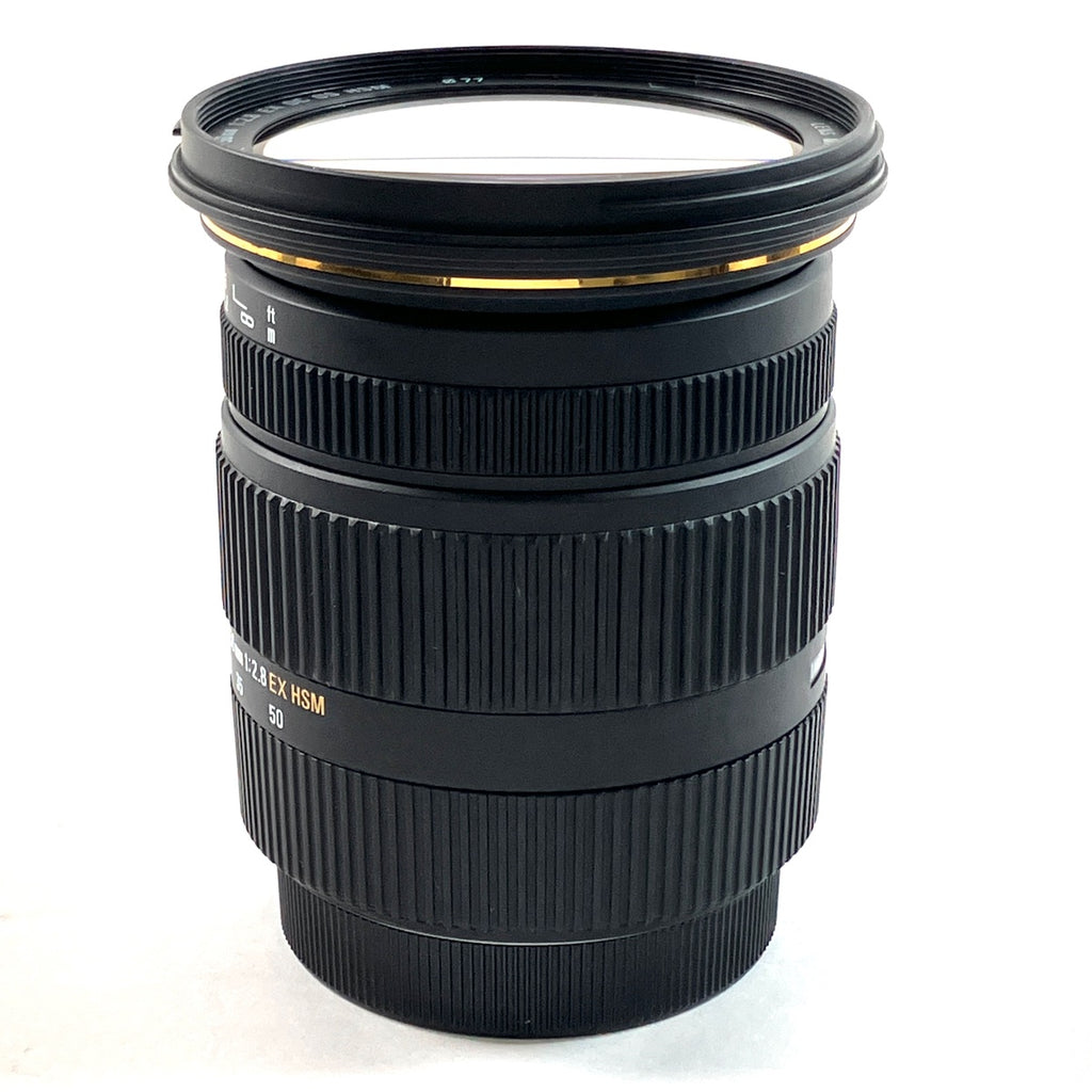 シグマ SIGMA 17-50mm F2.8 EX DC OS HSM (キヤノンEF用) 一眼カメラ用レンズ（オートフォーカス） 【中古】