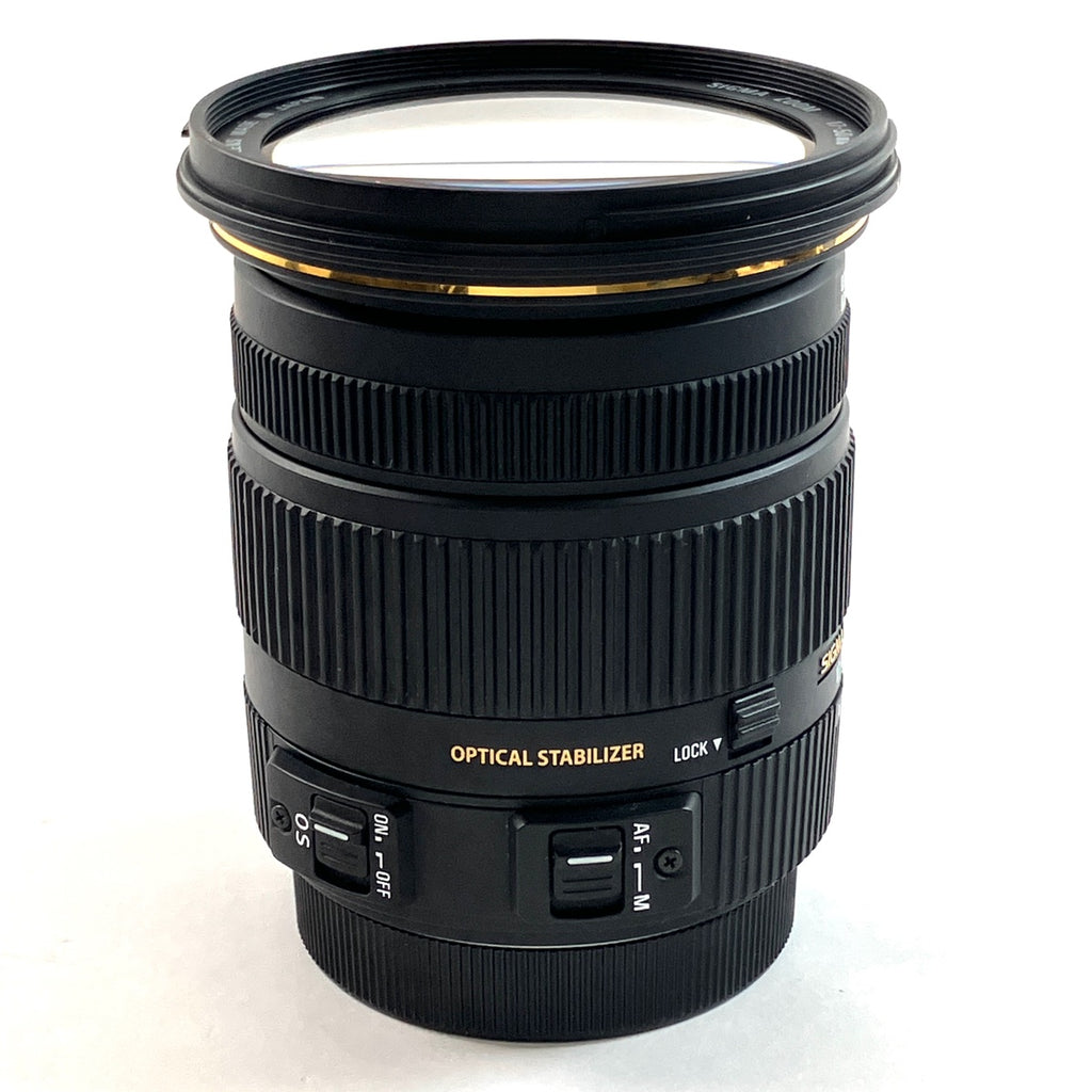 シグマ SIGMA 17-50mm F2.8 EX DC OS HSM (キヤノンEF用) 一眼カメラ用レンズ（オートフォーカス） 【中古】