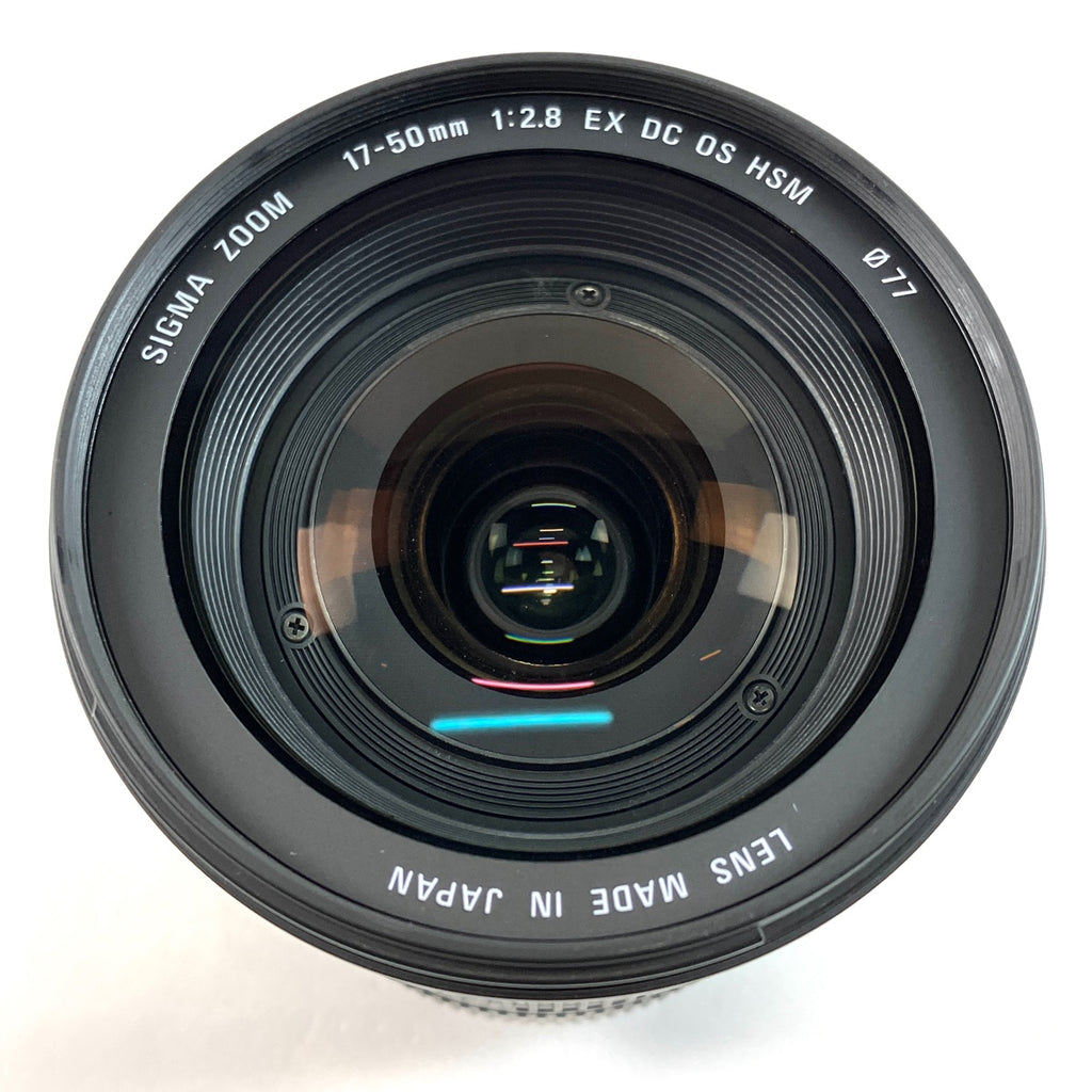 シグマ SIGMA 17-50mm F2.8 EX DC OS HSM (キヤノンEF用) 一眼カメラ用レンズ（オートフォーカス） 【中古】