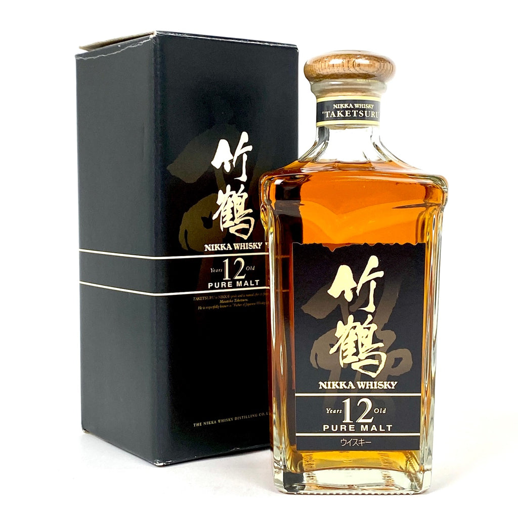 【東京都内限定お届け】 ニッカ NIKKA 竹鶴 12年 ピュアモルト 角瓶 660ml 国産ウイスキー 【古酒】liqbb