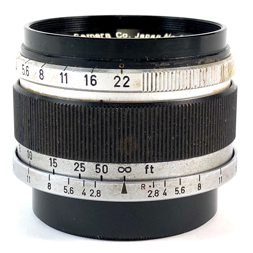 キヤノン Canon 35mm F2.8 Lマウント L39 レンジファインダーカメラ用レンズ 【中古】