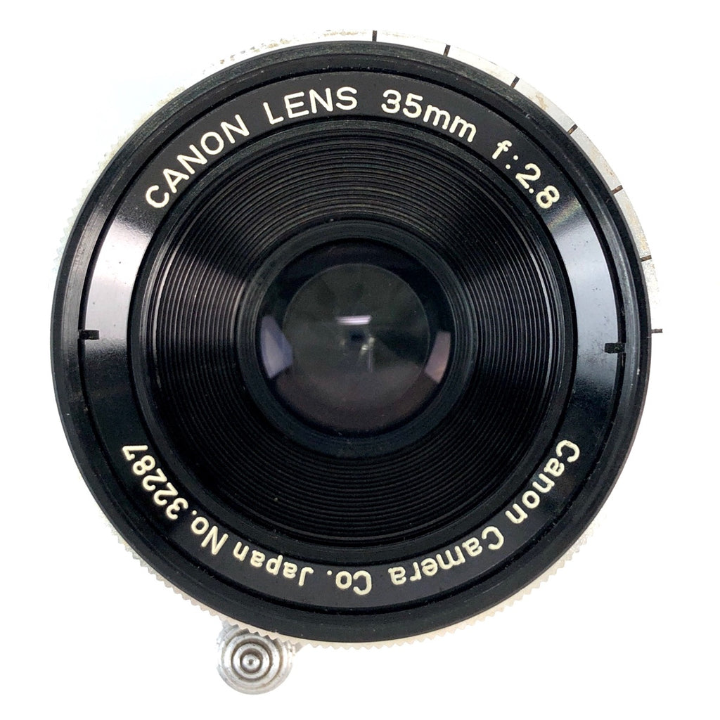 キヤノン Canon 35mm F2.8 Lマウント L39 レンジファインダーカメラ用レンズ 【中古】