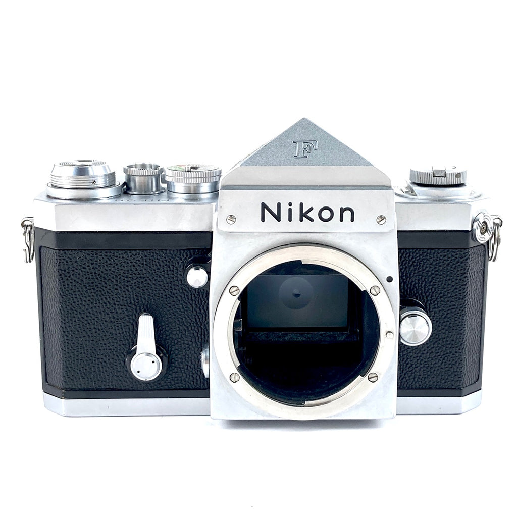 ニコン Nikon F アイレベル シルバー ボディ［ジャンク品］ フィルム マニュアルフォーカス 一眼レフカメラ 【中古】