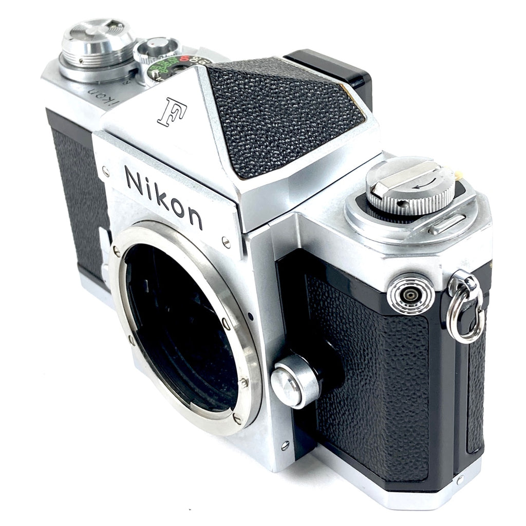 ニコン Nikon F アイレベル シルバー ボディ［ジャンク品］ フィルム マニュアルフォーカス 一眼レフカメラ 【中古】