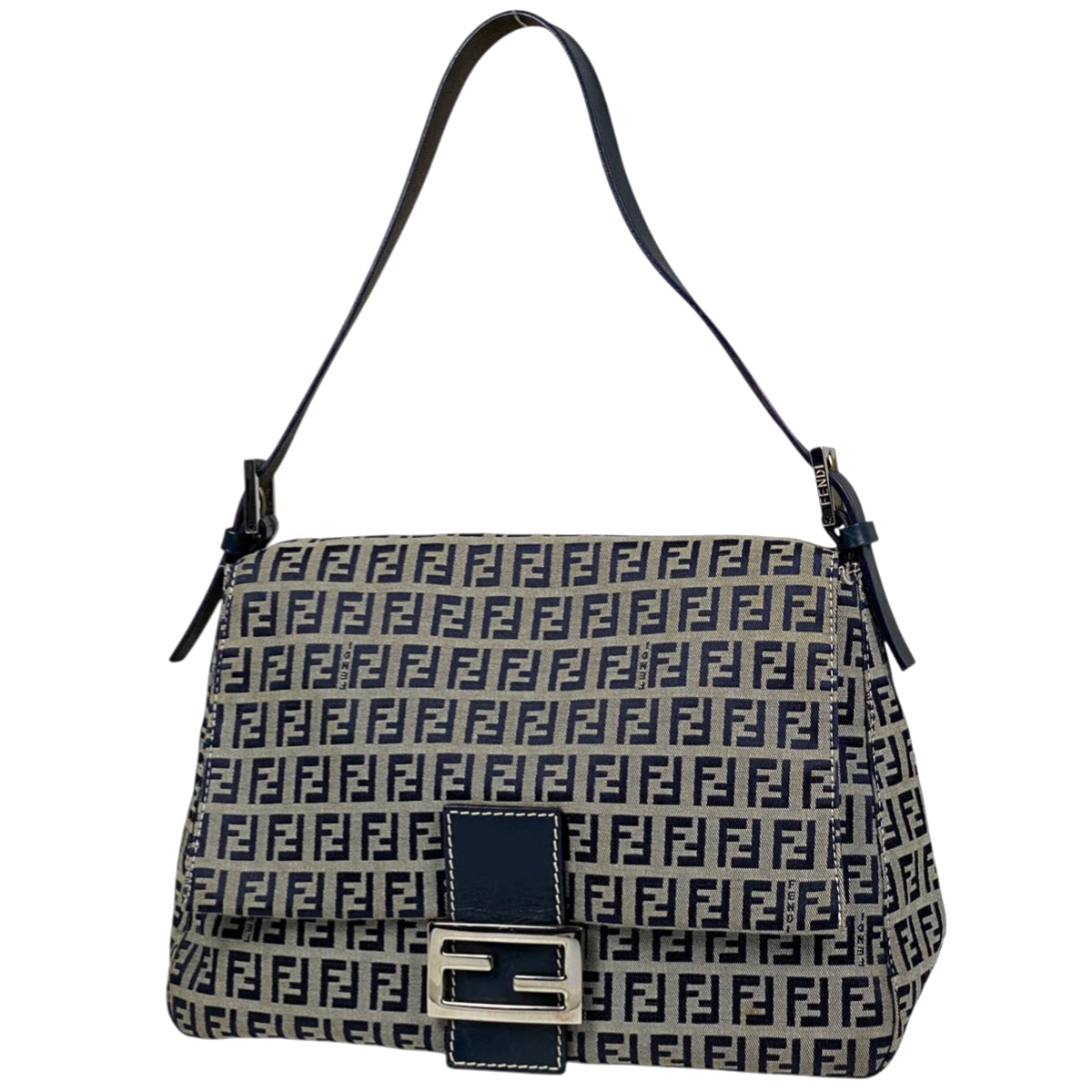 外観美品 フェンディFENDI ズッカ柄 ショルダーバッグ FENDI フェンディ ズッカ柄 ショルダーバッグ キャンバス
