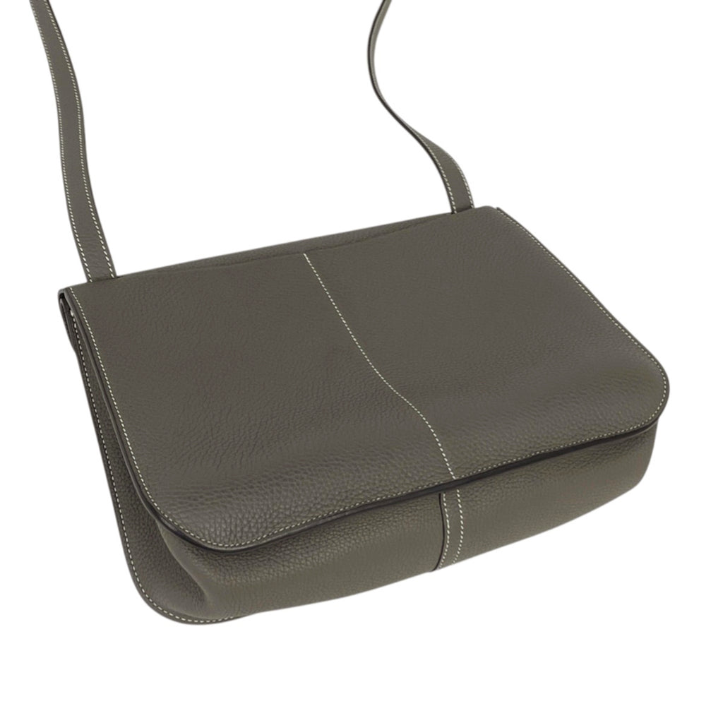 エルメス アルザン 31 ショルダーバッグ クラッチ ハンドバッグ トゴ エトゥープ D レディース 【中古】brbag
