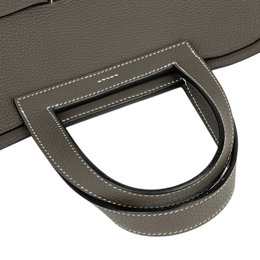 エルメス アルザン 31 ショルダーバッグ クラッチ ハンドバッグ トゴ エトゥープ D レディース 【中古】brbag