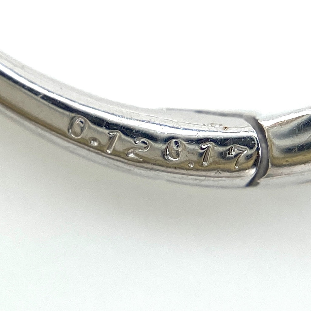 メレダイヤ デザインピアス WG ホワイトゴールド ピアス K18 WG ダイヤモンド レディース 【中古】nbjwl