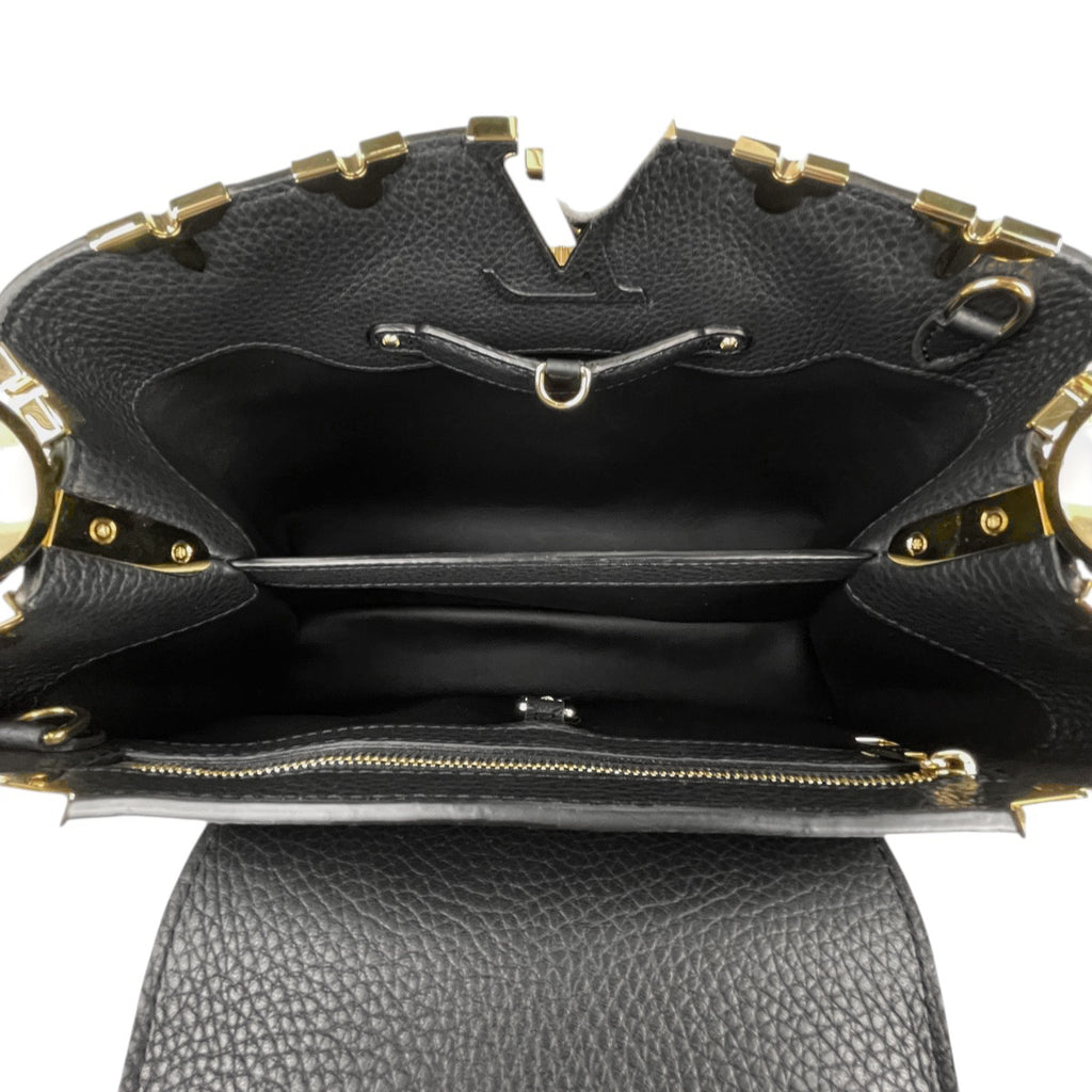ルイ・ヴィトン カプシーヌ MM 2WAY ショルダーバッグ ハンドバッグ トリヨン ノワール(ブラック) M54663 レディース 【中古】brbag