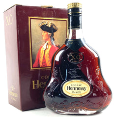 ヘネシー Hennessy XO 金キャップ クリアボトル 700ml ブランデー コニャック 【古酒】