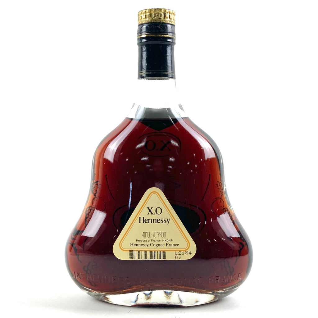 ヘネシー Hennessy XO 金キャップ クリアボトル 700ml ブランデー コニャック 【古酒】