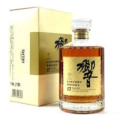 【東京都内限定お届け】 サントリー SUNTORY 響 17年 両面 ゴールドラベル 750ml 国産ウイスキー 【古酒】