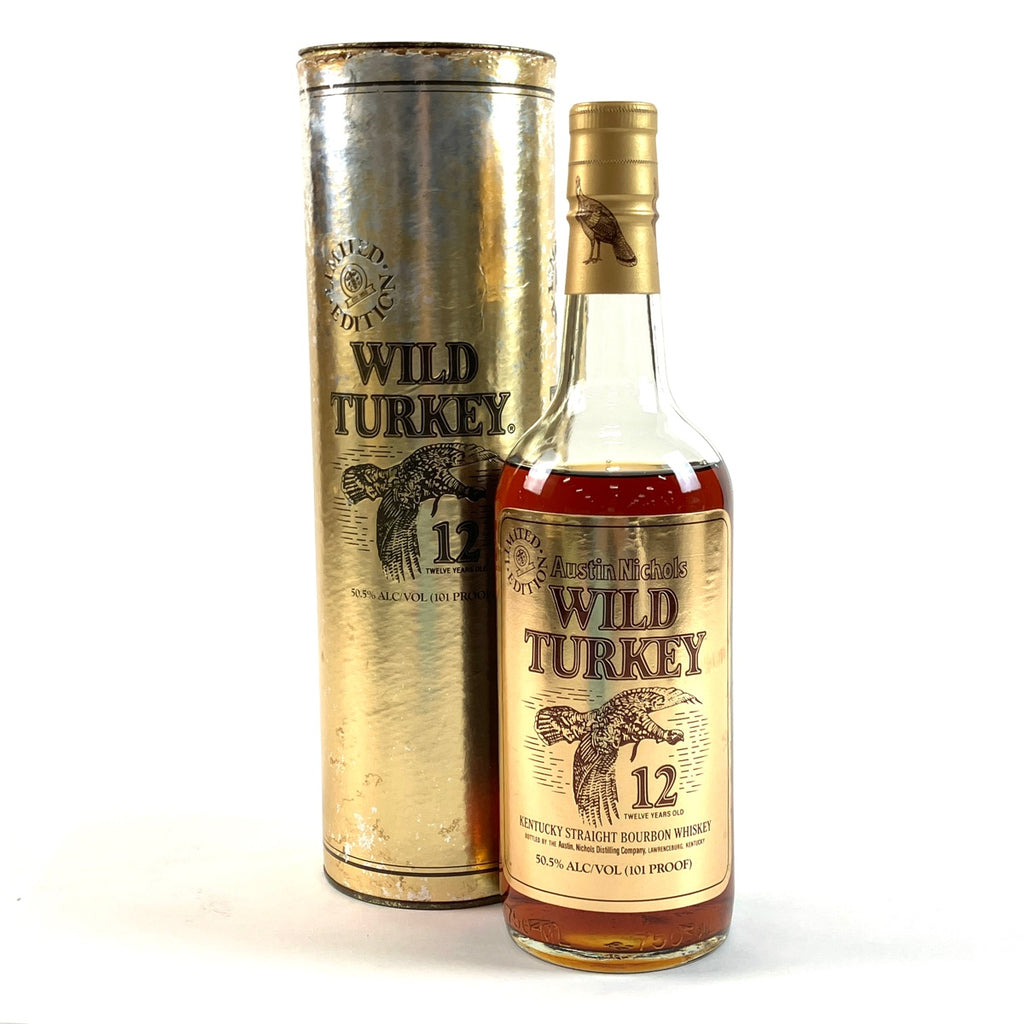 ワイルドターキー WILD TURKEY 12年 ゴールドラベル 750ml アメリカンウイスキー 【古酒】