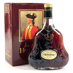 ヘネシー Hennessy XO 金キャップ クリアボトル 700ml ブランデー コニャック 【古酒】