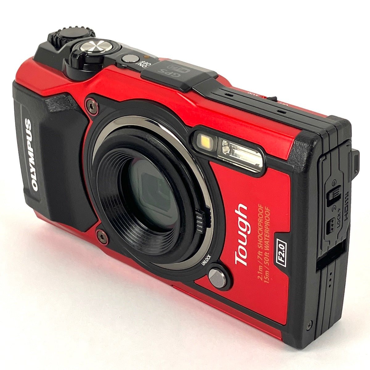 バイセル公式】オリンパス OLYMPUS Tough TG-5 レッド コンパクトデジタルカメラ 【中古】 - バイセルブランシェ