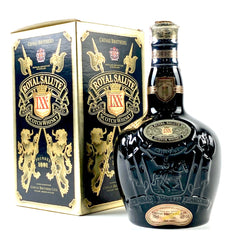 シーバスブラザーズ CHIVAS BROTHERS ロイヤルサルート LXX 21年 黒 700ml スコッチウイスキー ブレンデッド 【古酒】