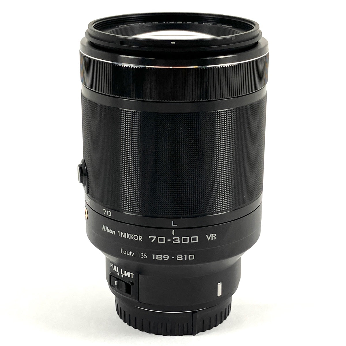 バイセル公式】ニコン Nikon 1 NIKKOR VR 70-300mm F4.5-5.6 ブラック 一眼カメラ用レンズ（オートフォーカス）  【中古】 - バイセルブランシェ