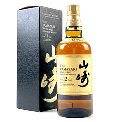 【東京都内限定お届け】 サントリー SUNTORY 山崎 12年 シングルモルト 700ml 国産ウイスキー 【古酒】