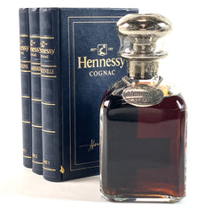 ヘネシー Hennessy シルバートップ ブック型 青箱 700ml ブランデー コニャック 【古酒】