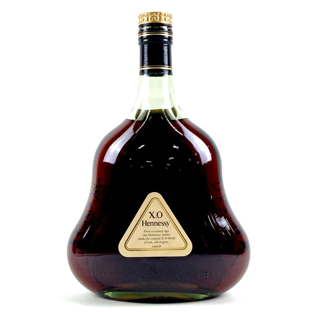 ヘネシー Hennessy XO 金キャップ グリーンボトル 1000ml ブランデー コニャック 【古酒】