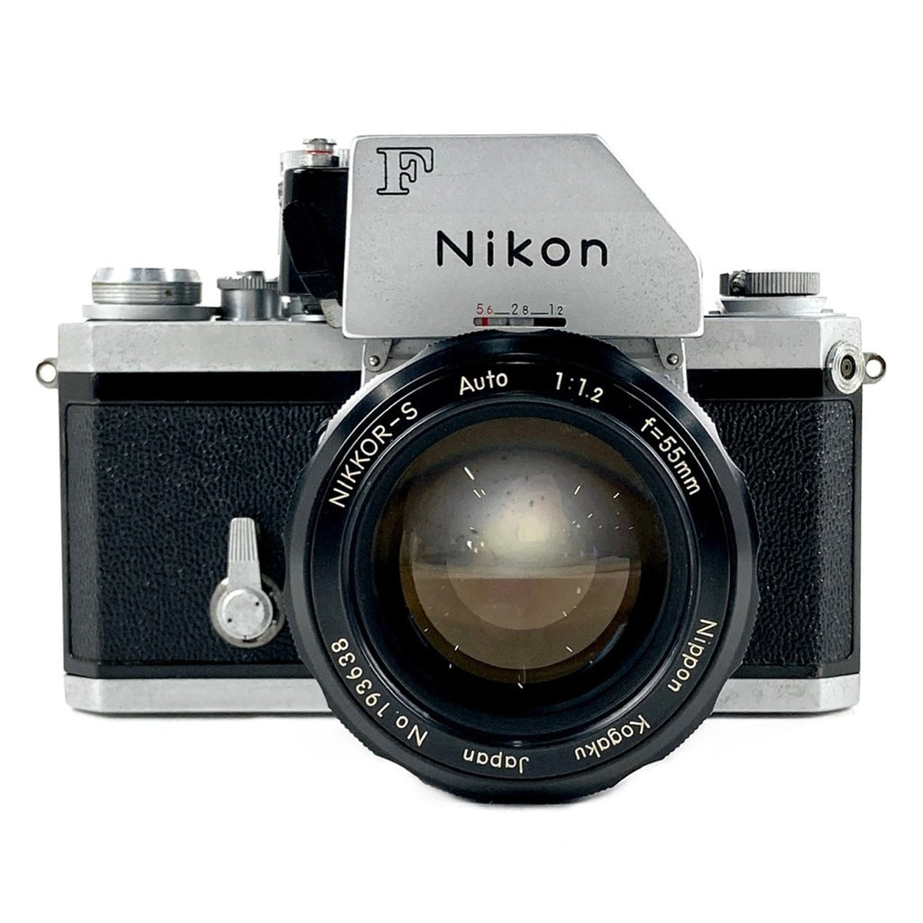 ニコン Nikon F フォトミック FTn + NIKKOR-S Auto 55mm F1.2 非Ai［ジャンク品］ フィルム マニュアルフォーカス 一眼レフカメラ 【中古】