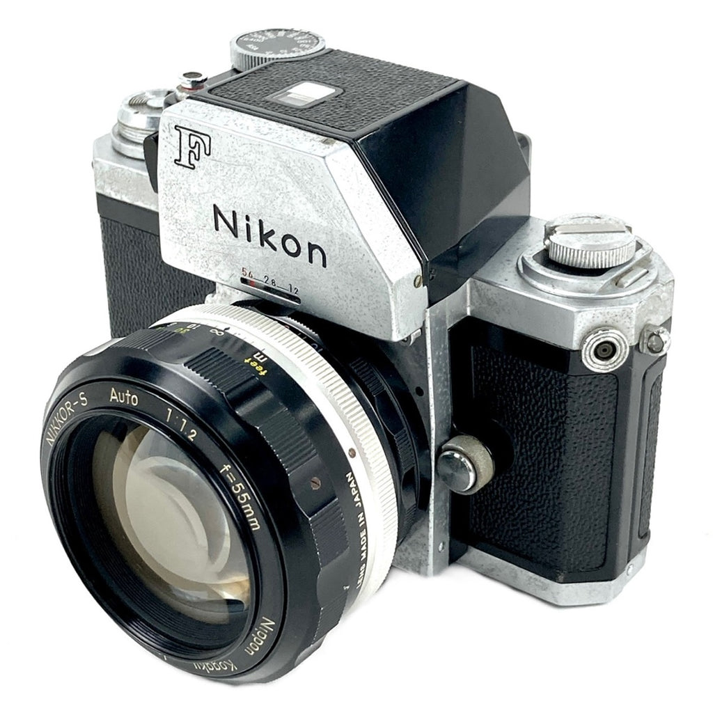 ニコン Nikon F フォトミック FTn + NIKKOR-S Auto 55mm F1.2 非Ai［ジャンク品］ フィルム マニュアルフォーカス 一眼レフカメラ 【中古】