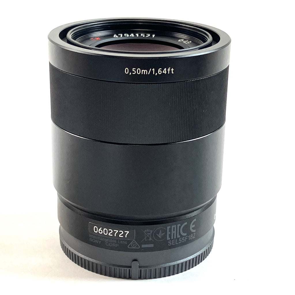 ソニー SONY Sonnar T* FE 55mm F1.8 ZA SEL55F18Z 一眼カメラ用レンズ（オートフォーカス） 【中古】