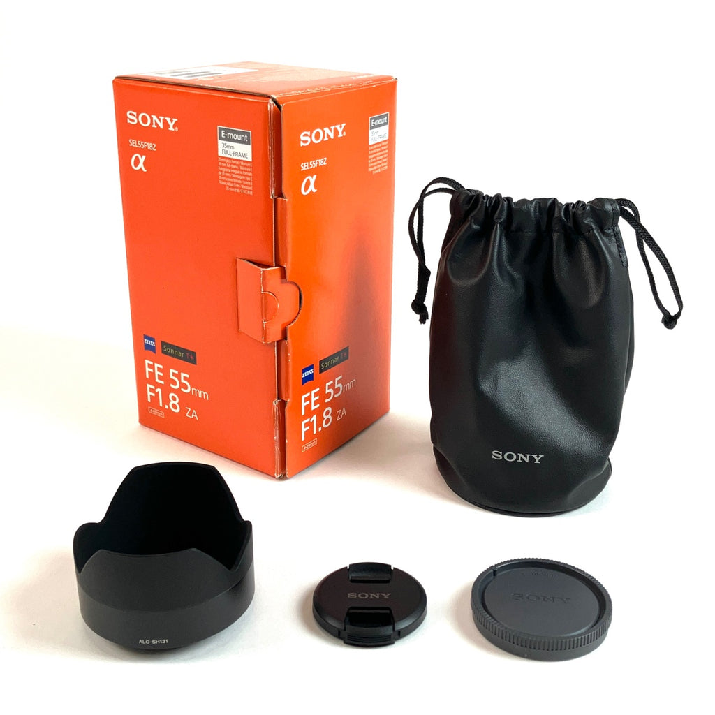 ソニー SONY Sonnar T* FE 55mm F1.8 ZA SEL55F18Z 一眼カメラ用レンズ（オートフォーカス） 【中古】