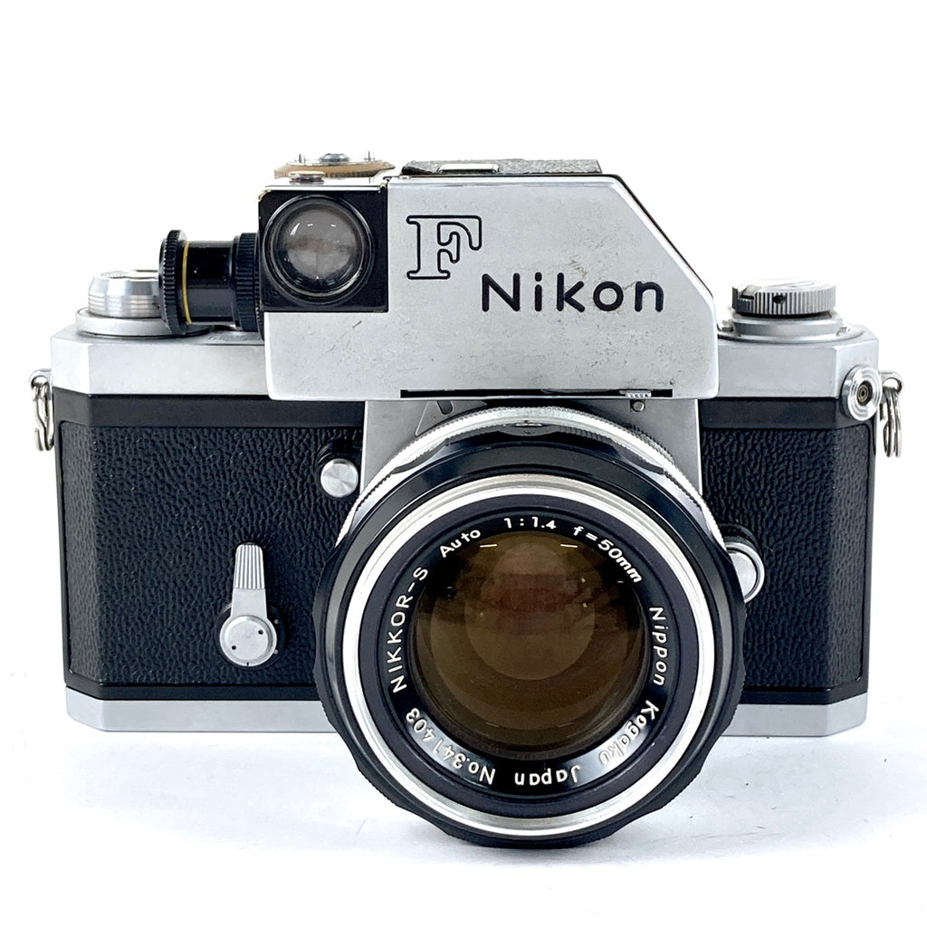 ニコン Nikon F フォトミック + NIKKOR-S Auto 50mm F1.4［ジャンク品］ フィルム マニュアルフォーカス 一眼レフカメラ 【中古】