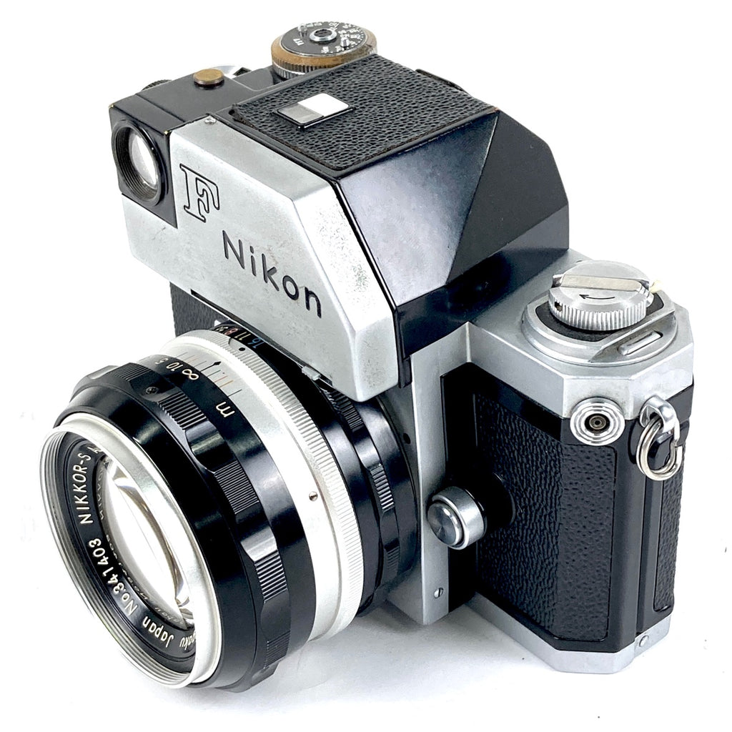 ニコン Nikon F フォトミック + NIKKOR-S Auto 50mm F1.4［ジャンク品］ フィルム マニュアルフォーカス 一眼レフカメラ 【中古】