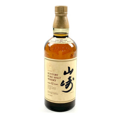 【東京都内限定お届け】サントリー SUNTORY 山崎 12年 ピュアモルト 向獅子 750ml 国産ウイスキー 【古酒】