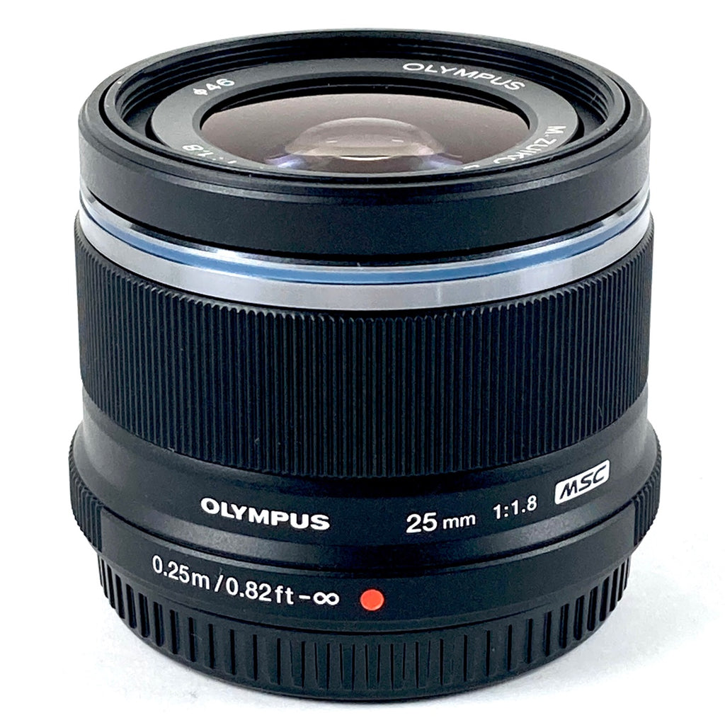 オリンパス OLYMPUS M.ZUIKO DIGITAL 25mm F1.8 ブラック 一眼カメラ用レンズ（オートフォーカス） 【中古】