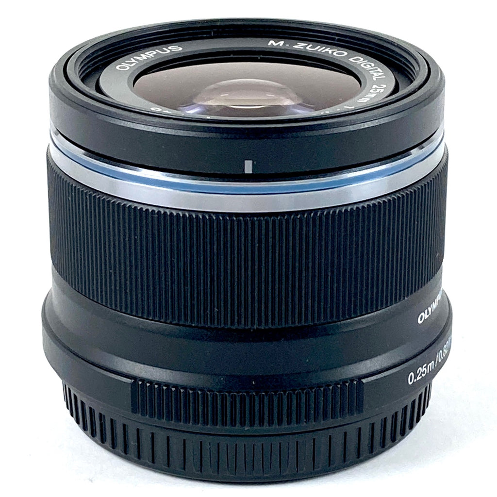 オリンパス OLYMPUS M.ZUIKO DIGITAL 25mm F1.8 ブラック 一眼カメラ用レンズ（オートフォーカス） 【中古】