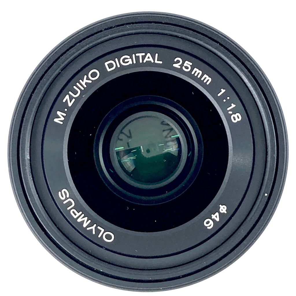 オリンパス OLYMPUS M.ZUIKO DIGITAL 25mm F1.8 ブラック 一眼カメラ用レンズ（オートフォーカス） 【中古】