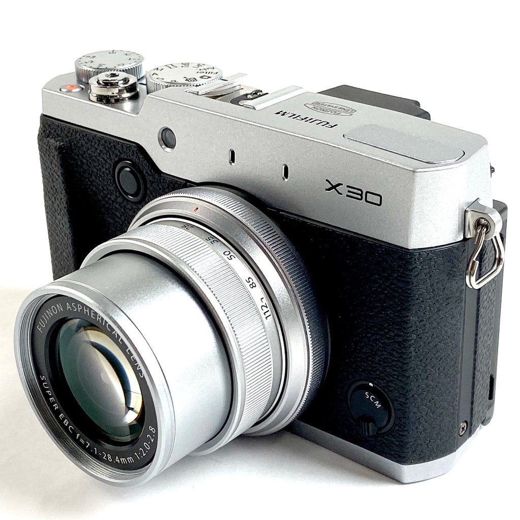 富士フイルム FUJIFILM X30 シルバー コンパクトデジタルカメラ 【中古】