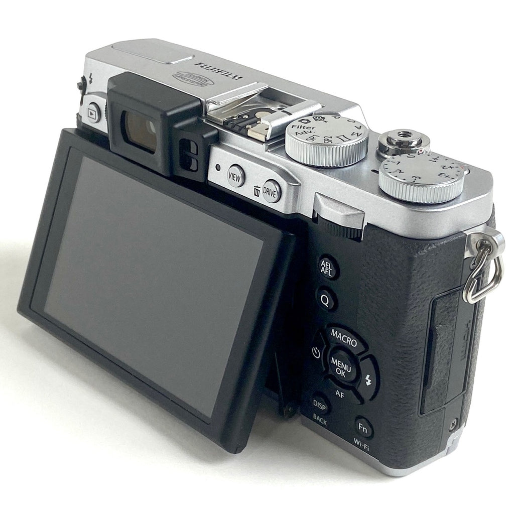 富士フイルム FUJIFILM X30 シルバー コンパクトデジタルカメラ 【中古】