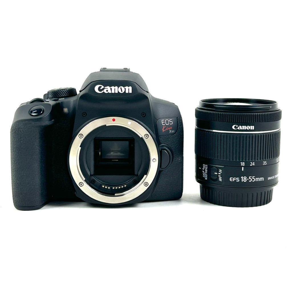 キヤノン Canon EOS Kiss X10i + EF-S 18-55mm F4-5.6 IS STM デジタル 一眼レフカメラ 【中古】