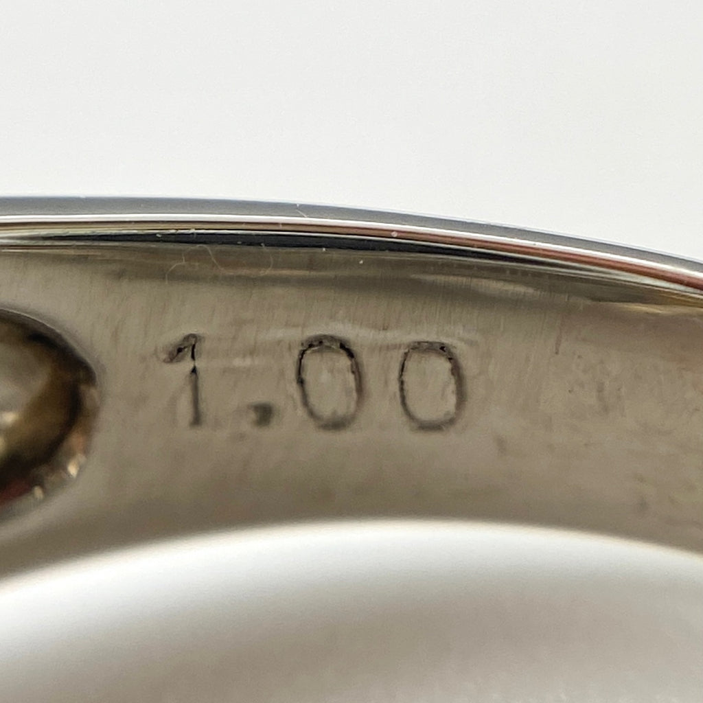 メレダイヤ デザインリング プラチナ YG イエローゴールド 指輪 リング 11.5号 Pt900 K18 ダイヤモンド レディース 【中古】 ラッピング可