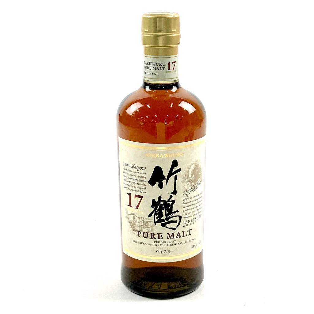 【東京都内限定お届け】ニッカ NIKKA 竹鶴 17年 ピュアモルト 700ml 国産ウイスキー 【古酒】