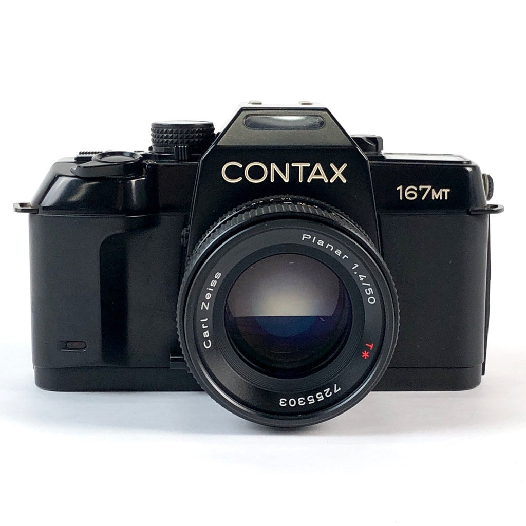 コンタックス CONTAX 167MT ＋ Planar T* 50mm F1.4 MMJ プラナー ［ジャンク品］ フィルム マニュアルフォーカス 一眼レフカメラ 【中古】