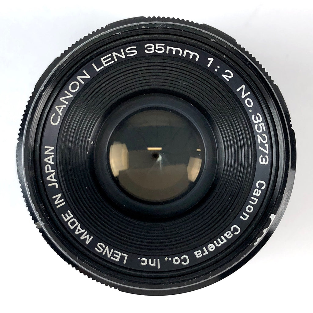 【在庫一掃】 キヤノン Canon 35mm F2 Lマウント L39 レンジファインダーカメラ用レンズ 【中古】cambb