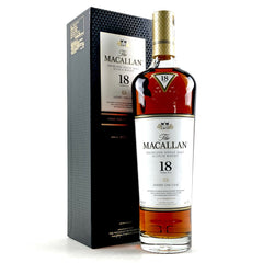 【最終値引き】 マッカラン MACALLAN 18年 シェリ—オークカスク 2023 700ml スコッチウイスキー シングルモルト 【古酒】liqbb